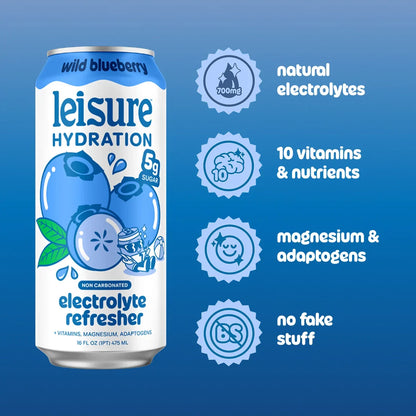 Leisure Hydration - Wild Blueberry