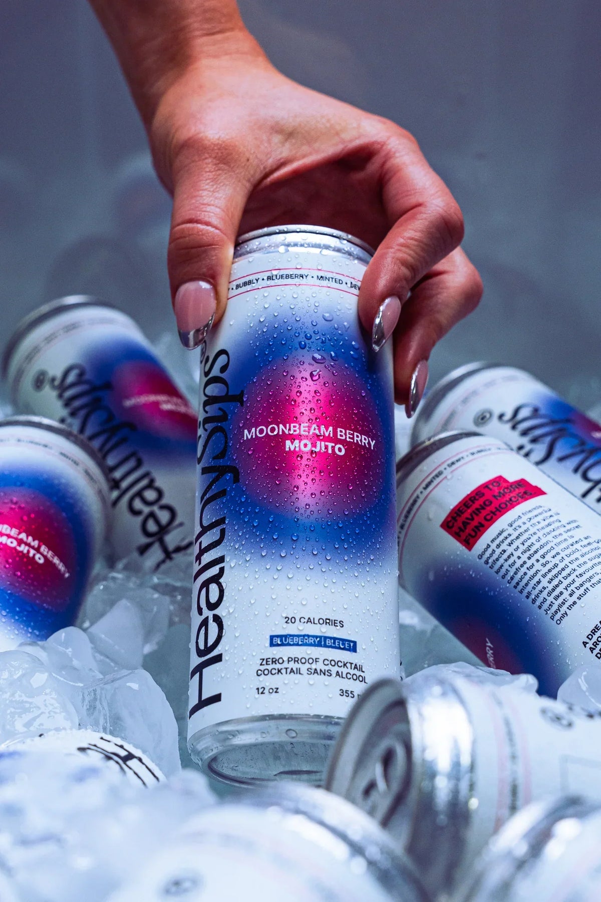 HealthySips - Moonbeam Berry Mojito
